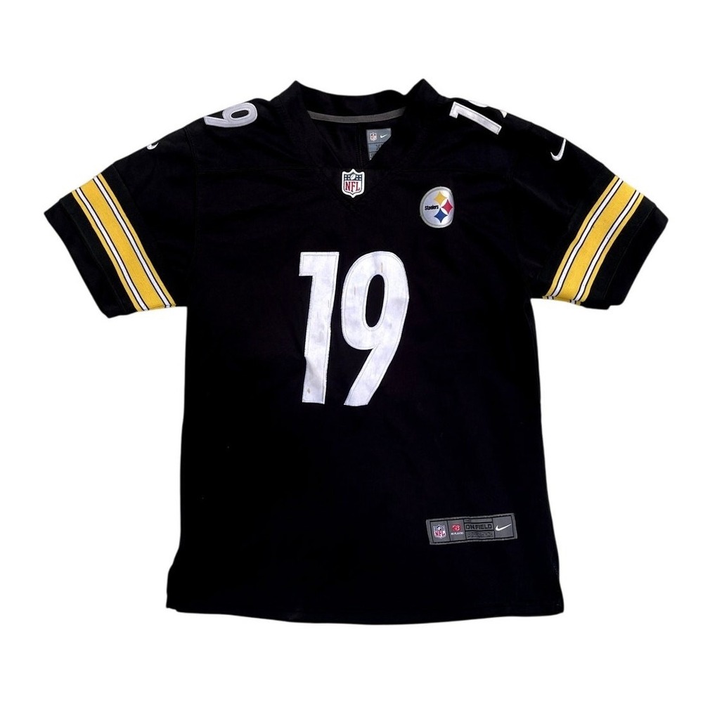 Nike Pittsburgh Steelers Juju Smith-Schuster NFL Jersey Youth XL Black Stitched